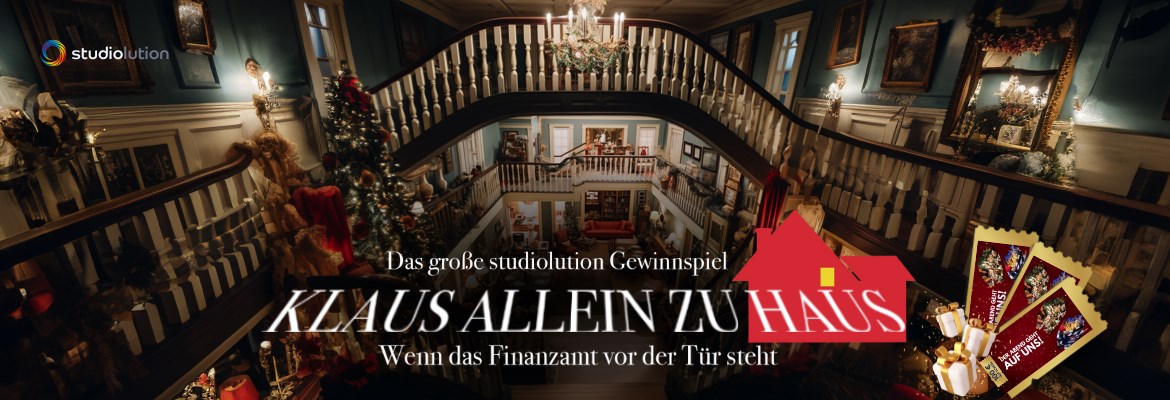 KLAUS ALLEIN ZU HAUS - Xmas Gewinnspiel 2023