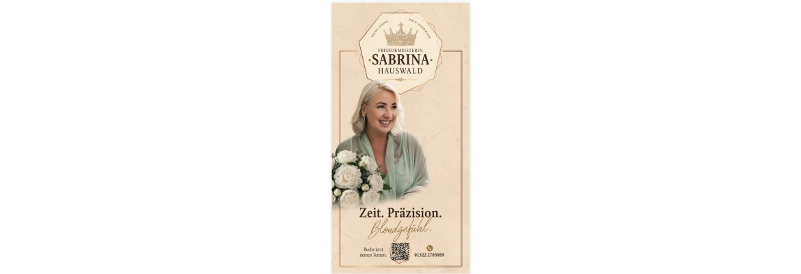 Friseurmeisterin Sabrina Hauswald